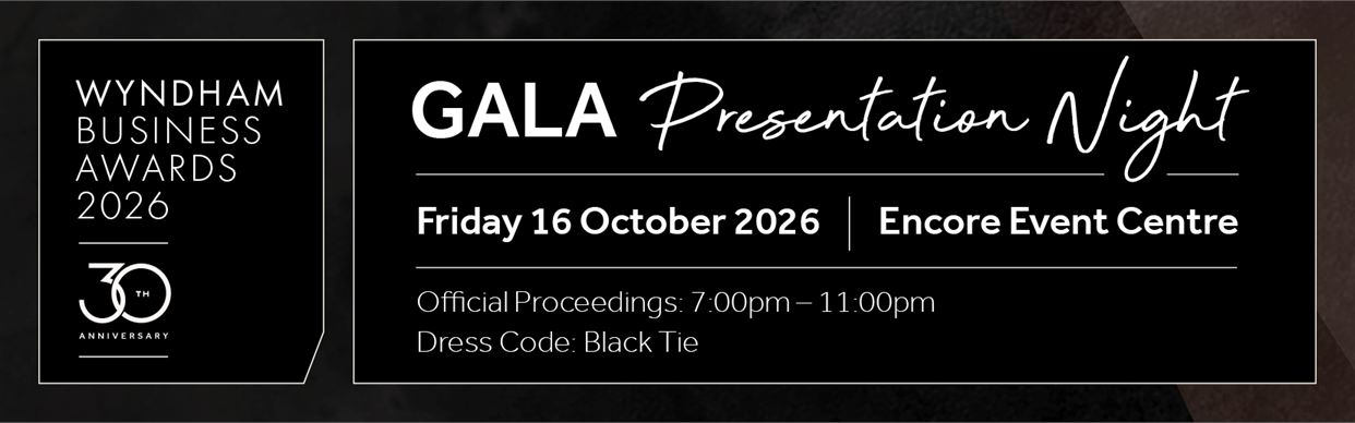 30th Wyndham Business Awards Gala Presentation